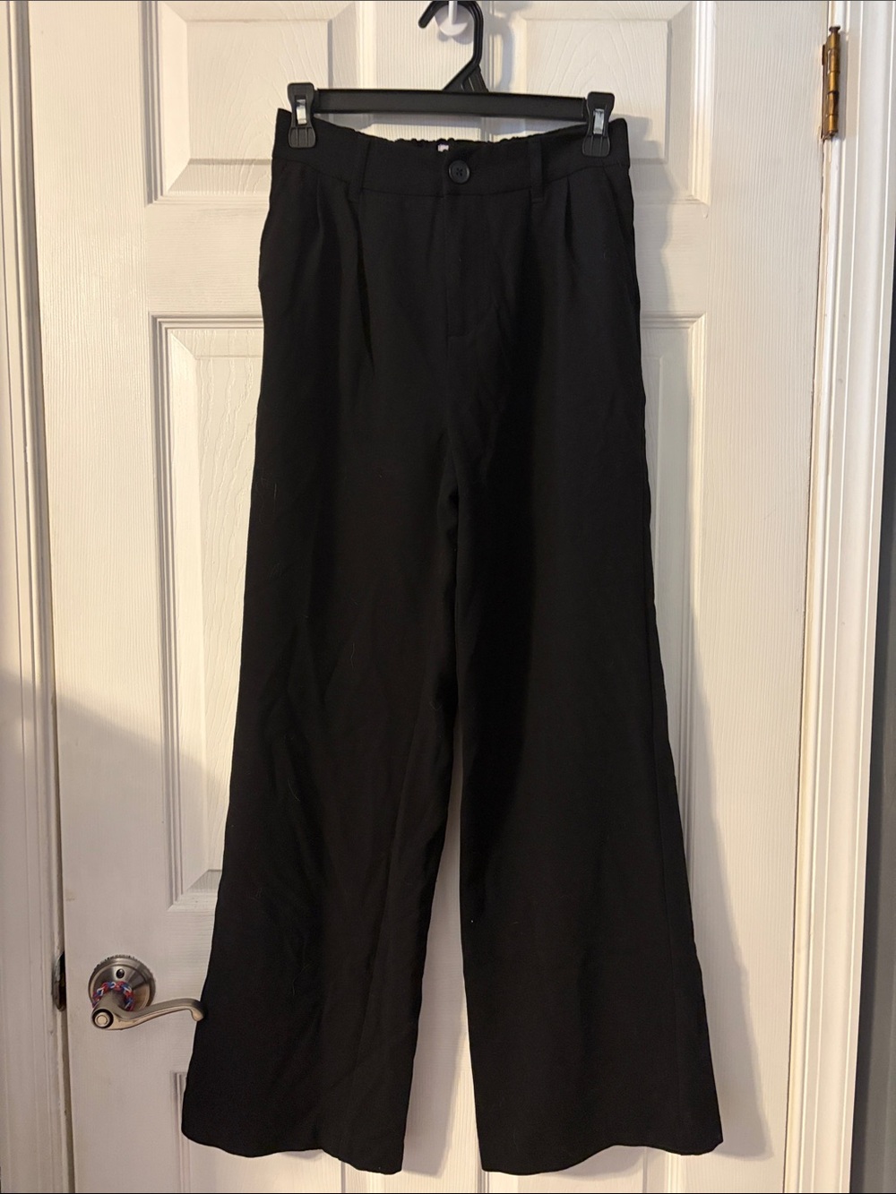 Women’s ' Black Wide-Leg Formal Pants S